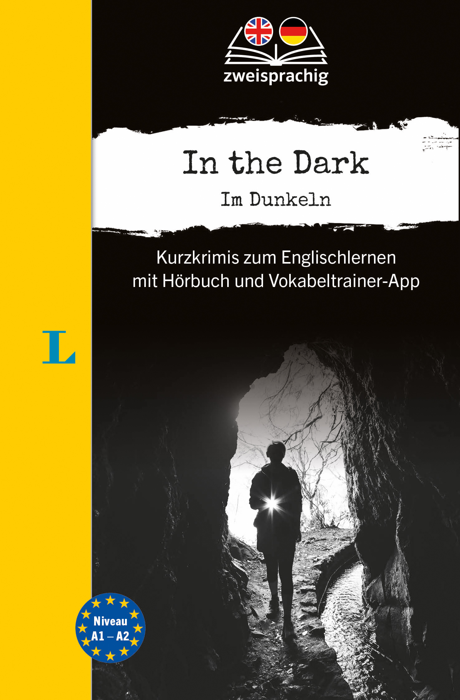 Langenscheidt Krimi zweisprachig Englisch - In the Dark - Im Dunkeln (A1/A2)