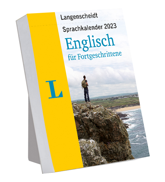 Langenscheidt Sprachkalender Englisch für Fortgeschrittene 2023