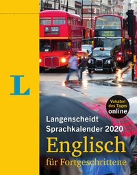 Langenscheidt Sprachkalender 2020 Englisch für Fortgeschrittene